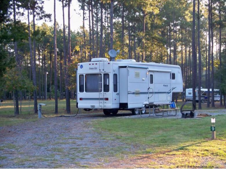 Parc Towns Bluff et Centre du Patrimoine – Parc de camping-cars et terrain de camping