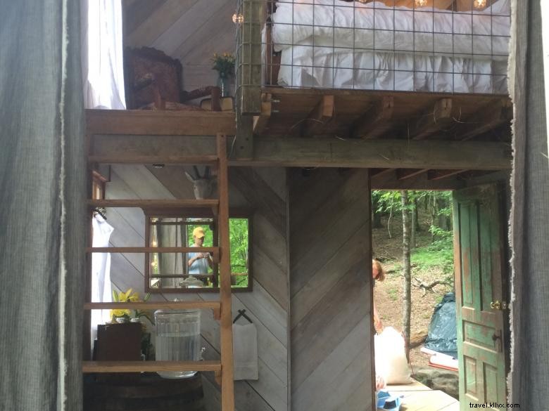 Cabanes perchées dans la canopée