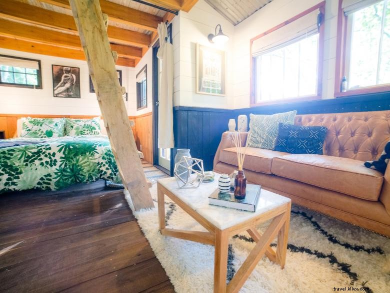 Cabanes perchées dans la canopée