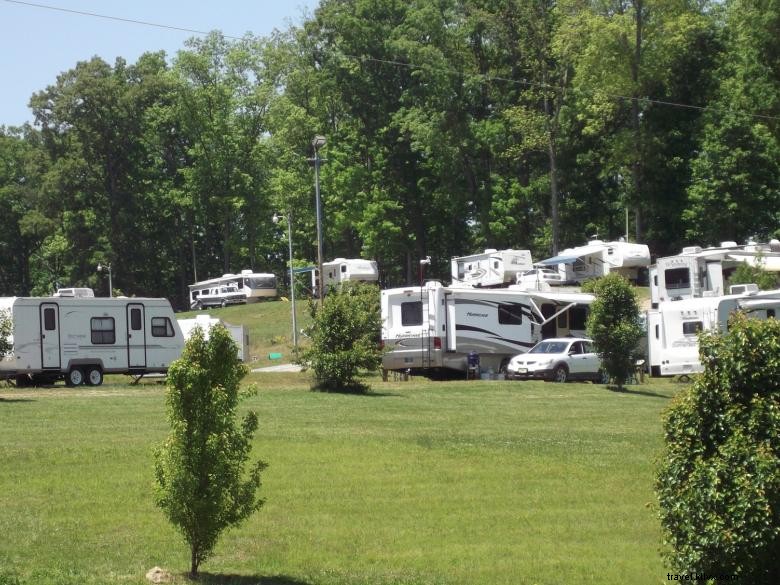 Le camping Rock et le parc de camping-cars