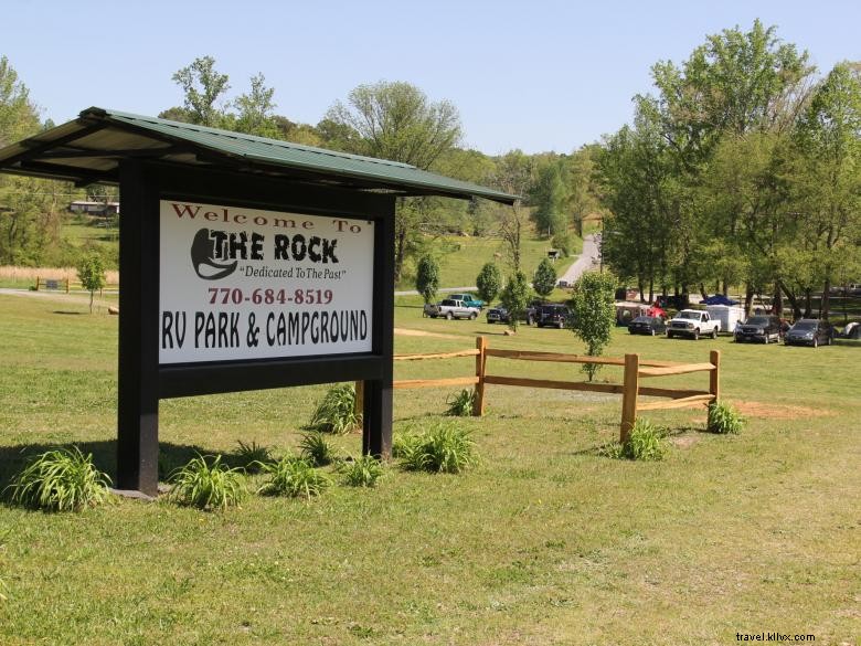 Le camping Rock et le parc de camping-cars