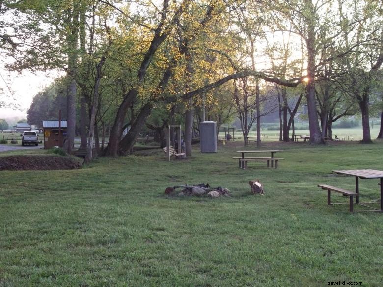 Le camping Rock et le parc de camping-cars