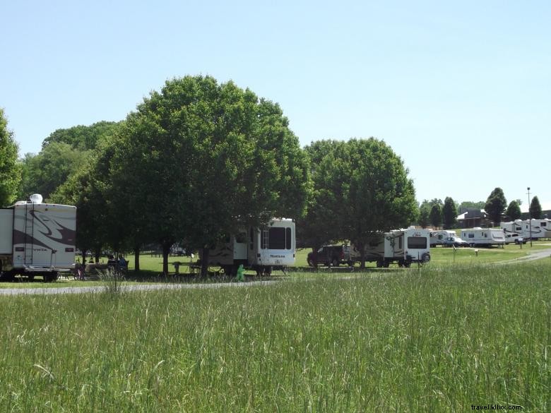 Le camping Rock et le parc de camping-cars
