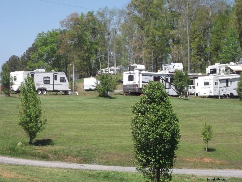 Le camping Rock et le parc de camping-cars