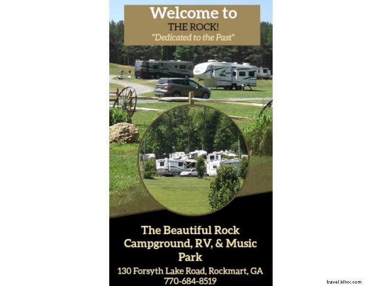 Le camping Rock et le parc de camping-cars