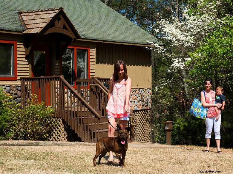 Lakehouses à Legacy – Cabanes familiales acceptant les animaux