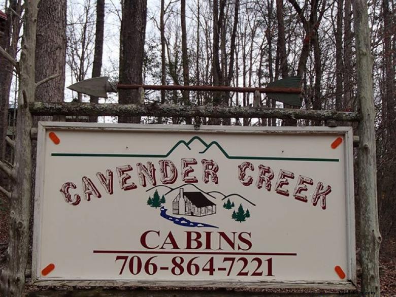 Les cabanes du ruisseau Cavender