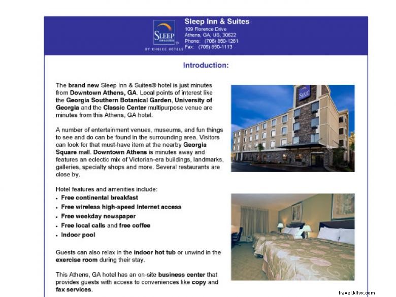 Sleep Inn & Suites Athènes