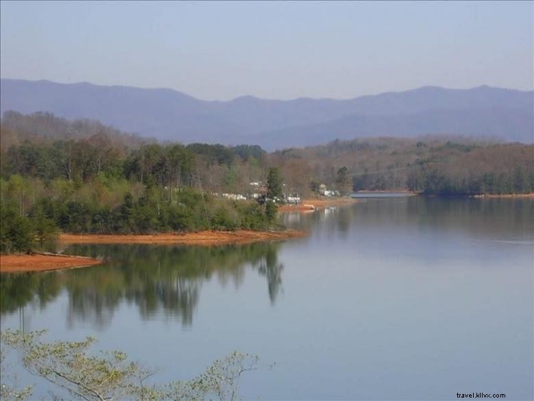 Location de vacances au lac Chatuge, montagnes du nord de la Géorgie