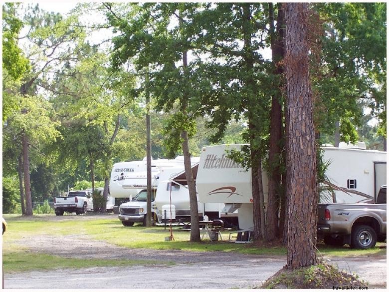 Parc de camping-cars Golden Isles – 160 emplacements près de Brunswick