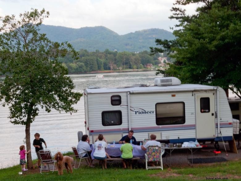 Camping du Georgia Mountain Fairgrounds – Montagnes du Nord-Est de la Géorgie