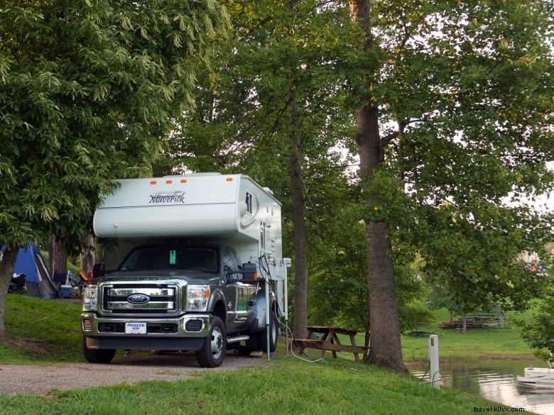 Camping du Georgia Mountain Fairgrounds – Montagnes du Nord-Est de la Géorgie