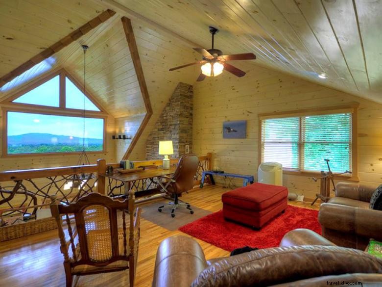 Location de chalets de luxe à Nevaeh – Blue Ridge, Géorgie