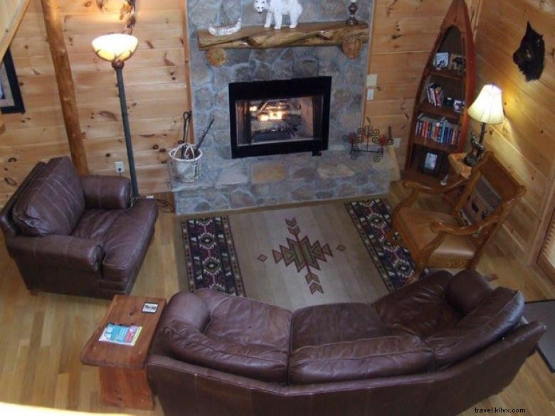 Location de chalets de luxe à Nevaeh – Blue Ridge, Géorgie