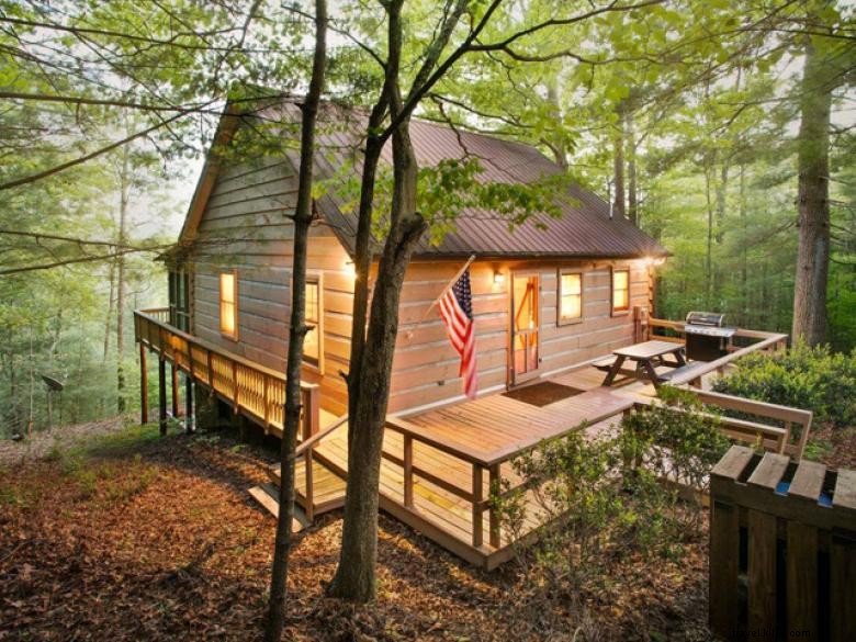 Location de chalets de luxe à Nevaeh – Blue Ridge, Géorgie