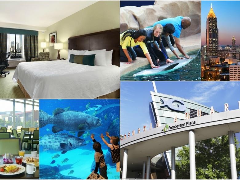 Offres des hôtels Hilton et du Georgia Aquarium à Atlanta