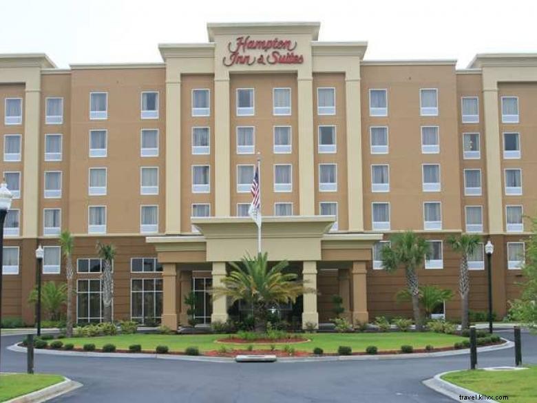 Hampton Inn & Suites Savannah – I‑95 Sud – Passerelle
