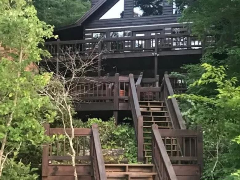 Cabane des Ours Bleus au lac Blue Ridge