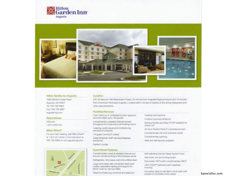 Hilton Garden Inn Augusta – Hôtel moderne en Géorgie