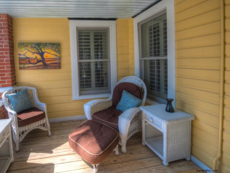 Gîte d hôtes avec vue sur la plage à Tybee Island, Géorgie