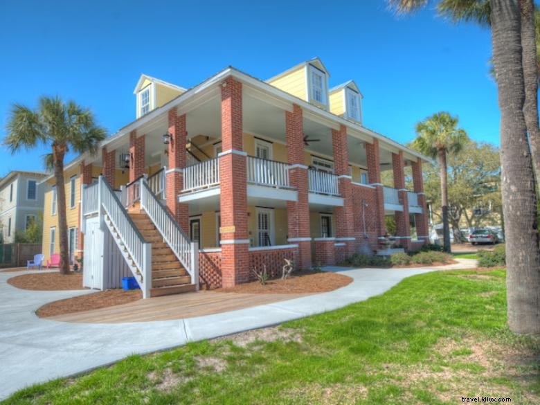 Gîte d hôtes avec vue sur la plage à Tybee Island, Géorgie