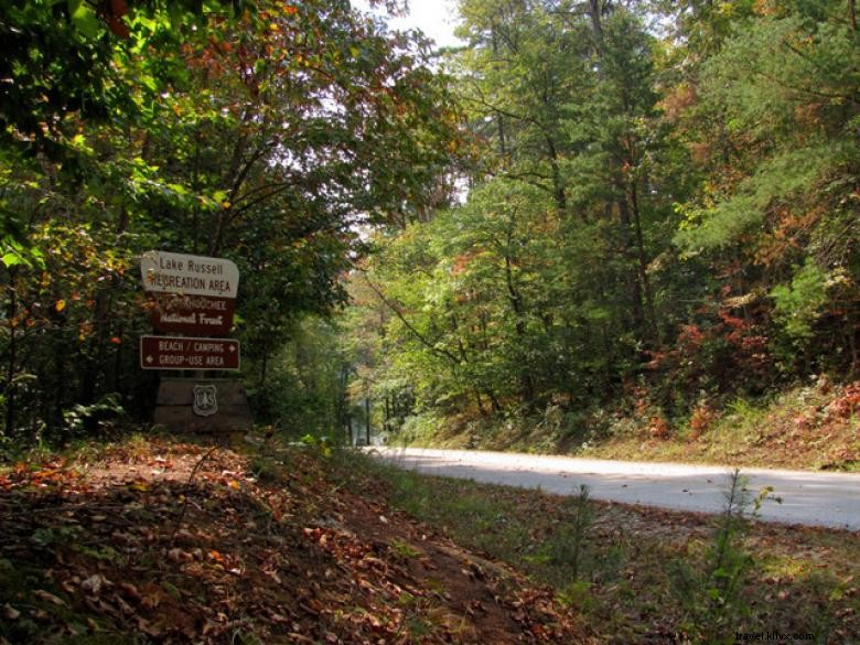Aire de loisirs du lac Russell – Camping et activités