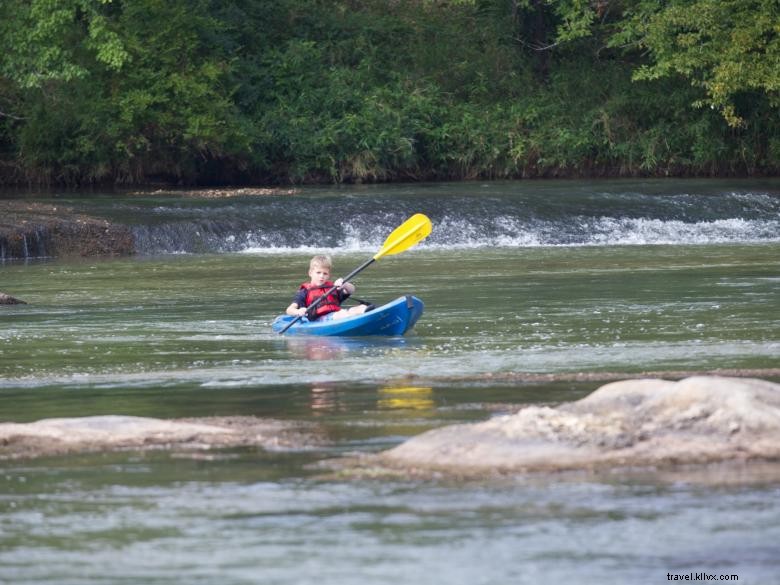 Le Sandbar – Kayak sur la rivière Broad