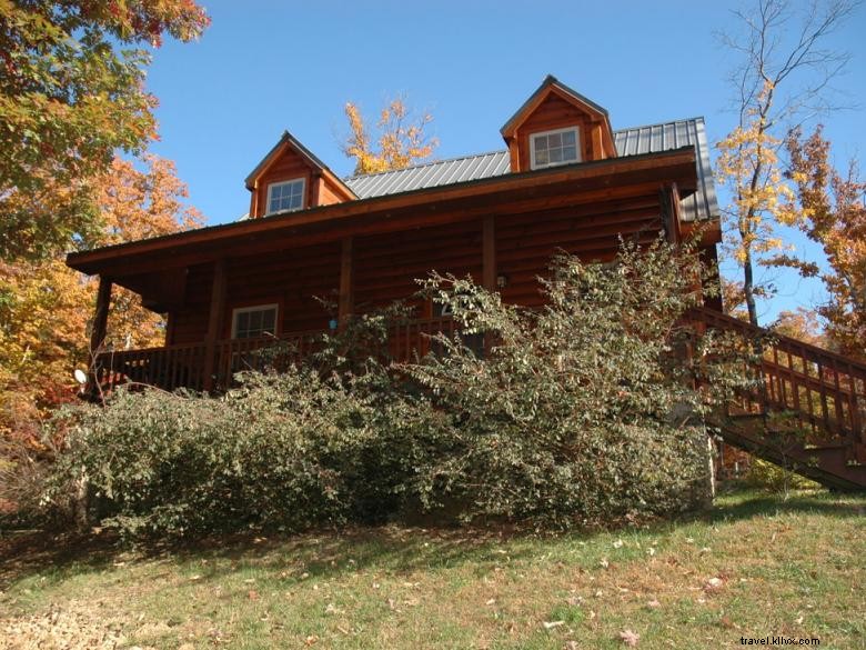 Cottages Dans les Nuages – 5 chalets uniques sur Lookout Mountain, GA