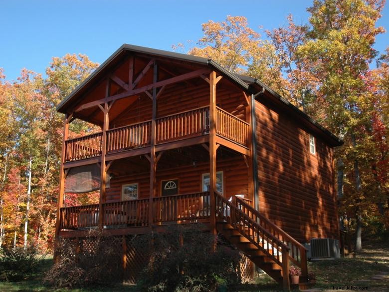 Cottages Dans les Nuages – 5 chalets uniques sur Lookout Mountain, GA