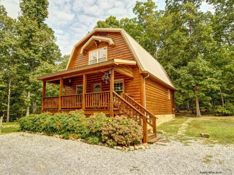 Cottages Dans les Nuages – 5 chalets uniques sur Lookout Mountain, GA