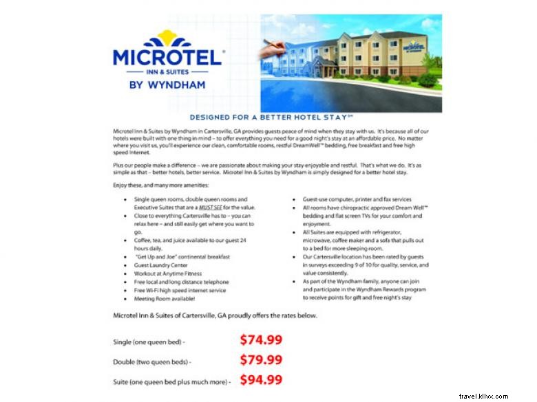 Microtel Inn & Suites par Wyndham – Cartersville