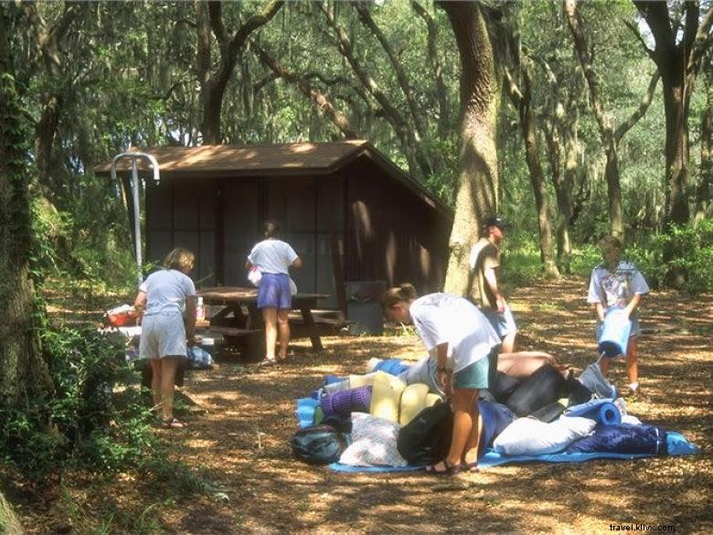 Camping Cabretta sur l île de Sapelo