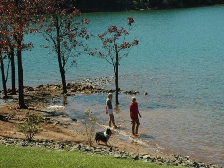 Les rives du lac Chatuge