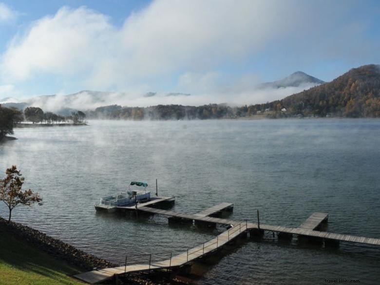 Les rives du lac Chatuge