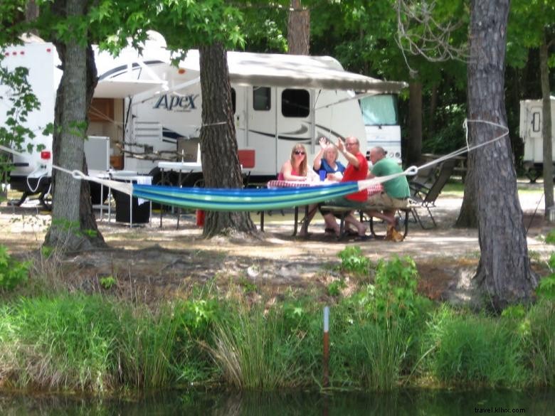 Parc de camping-cars Lake Harmony – Townsend, Géorgie