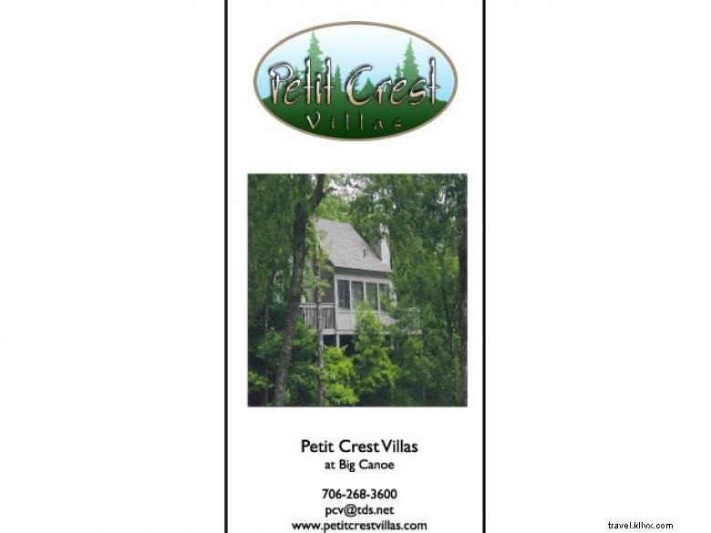 Villas Petit Crest – Complexe golf, pêche et natation en Géorgie du Nord