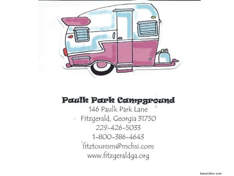Camping Paulk Park à Fitzgerald