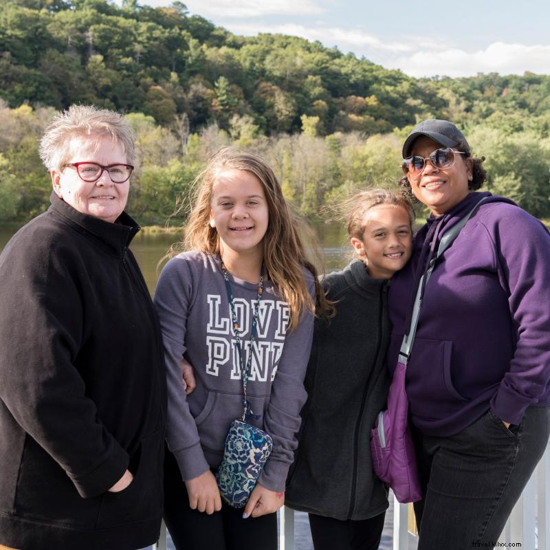 Canoë, camping et observation des couleurs le long de la rivière St. Croix
