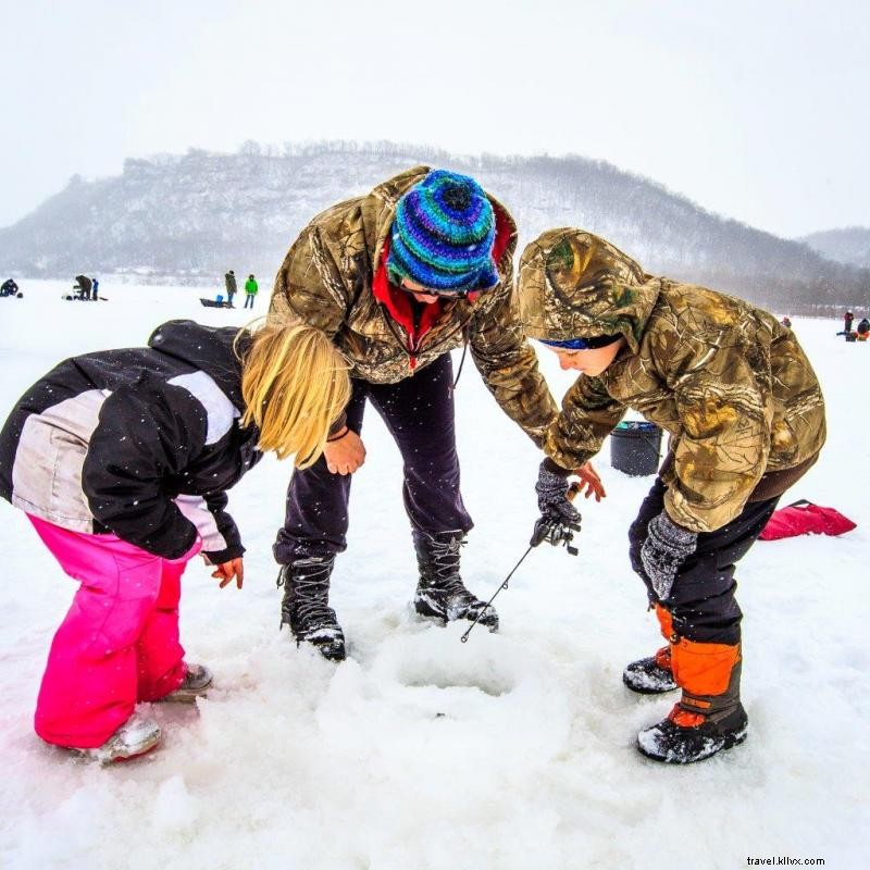 Découvrez la pêche sur glace au Minnesota