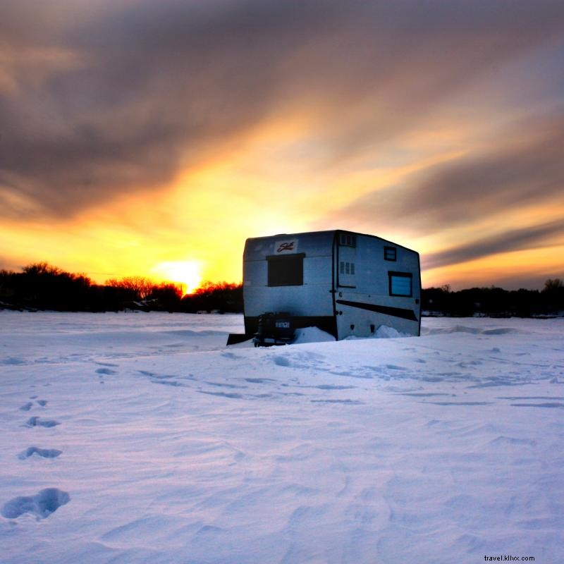 Découvrez la pêche sur glace au Minnesota