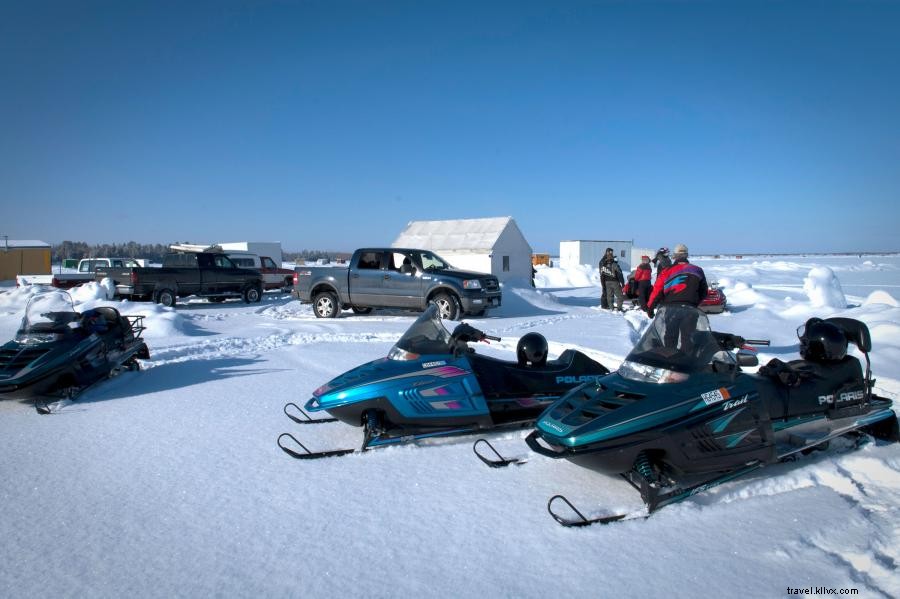Découvrez la pêche sur glace au Minnesota