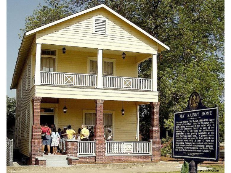 La maison de Ma Rainey et le musée du blues