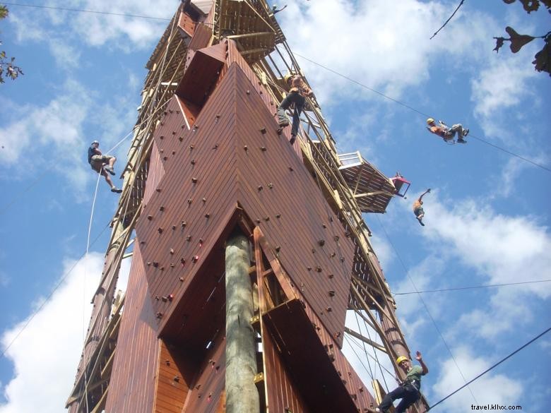Tours de tyrolienne écologique Screaming Eagle à Banning Mills