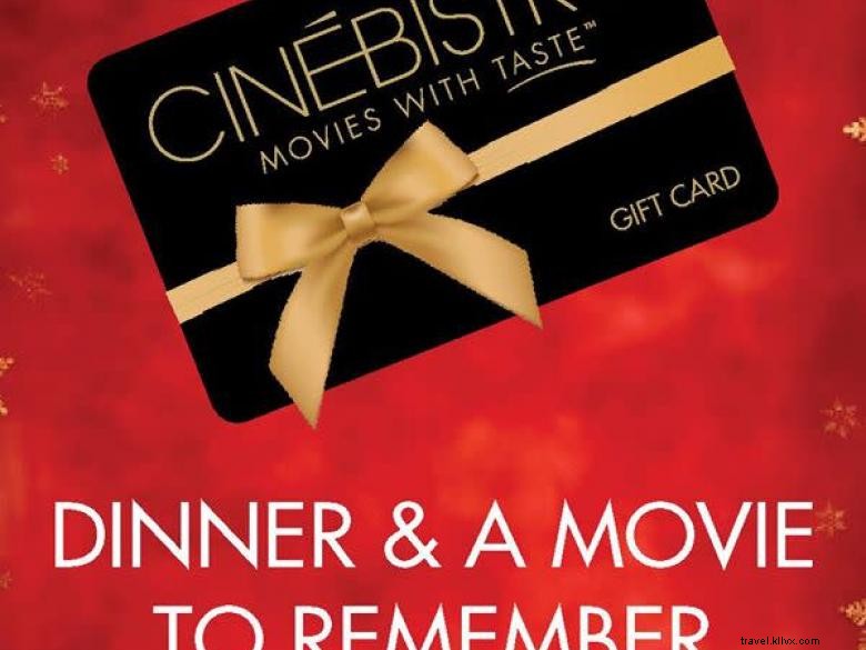 CinéBistro – Dîner et cinéma de luxe