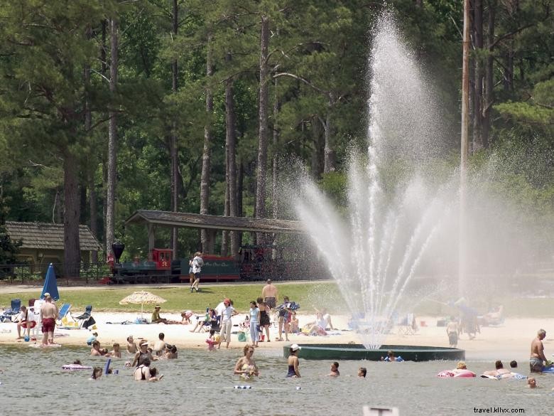 Plage du lac Robin à Callaway Gardens