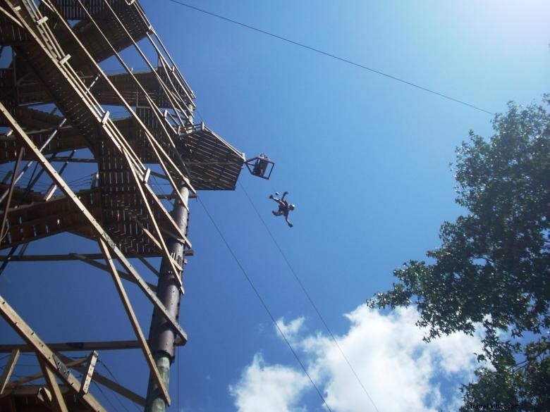 Chute libre de 100 pieds à Banning Mills