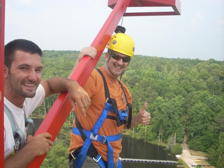 Chute libre de 100 pieds à Banning Mills