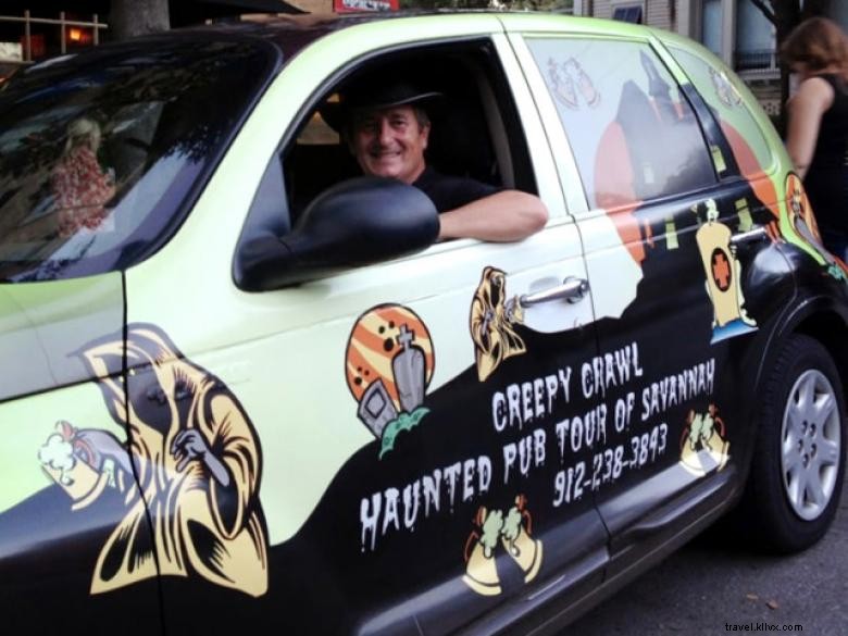 Visite originale du bar hanté « Creepy Crawl »