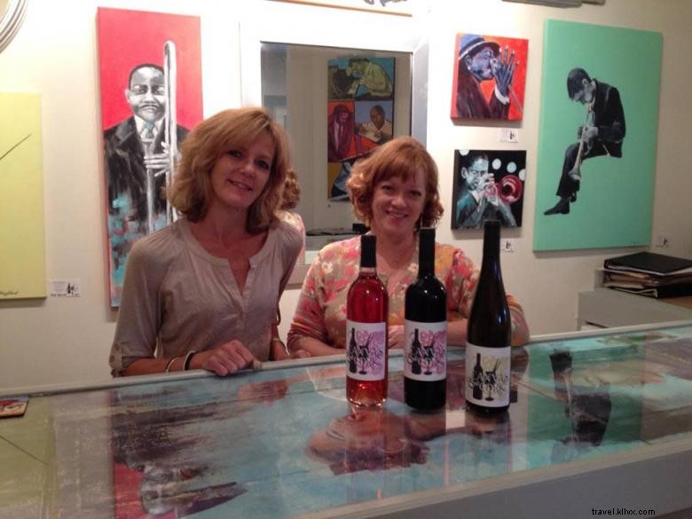Canvas et Liège – Dégustation de vin et art à Dahlonega
