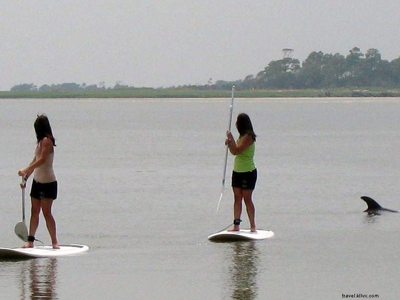 Stand up paddle sur la côte Est